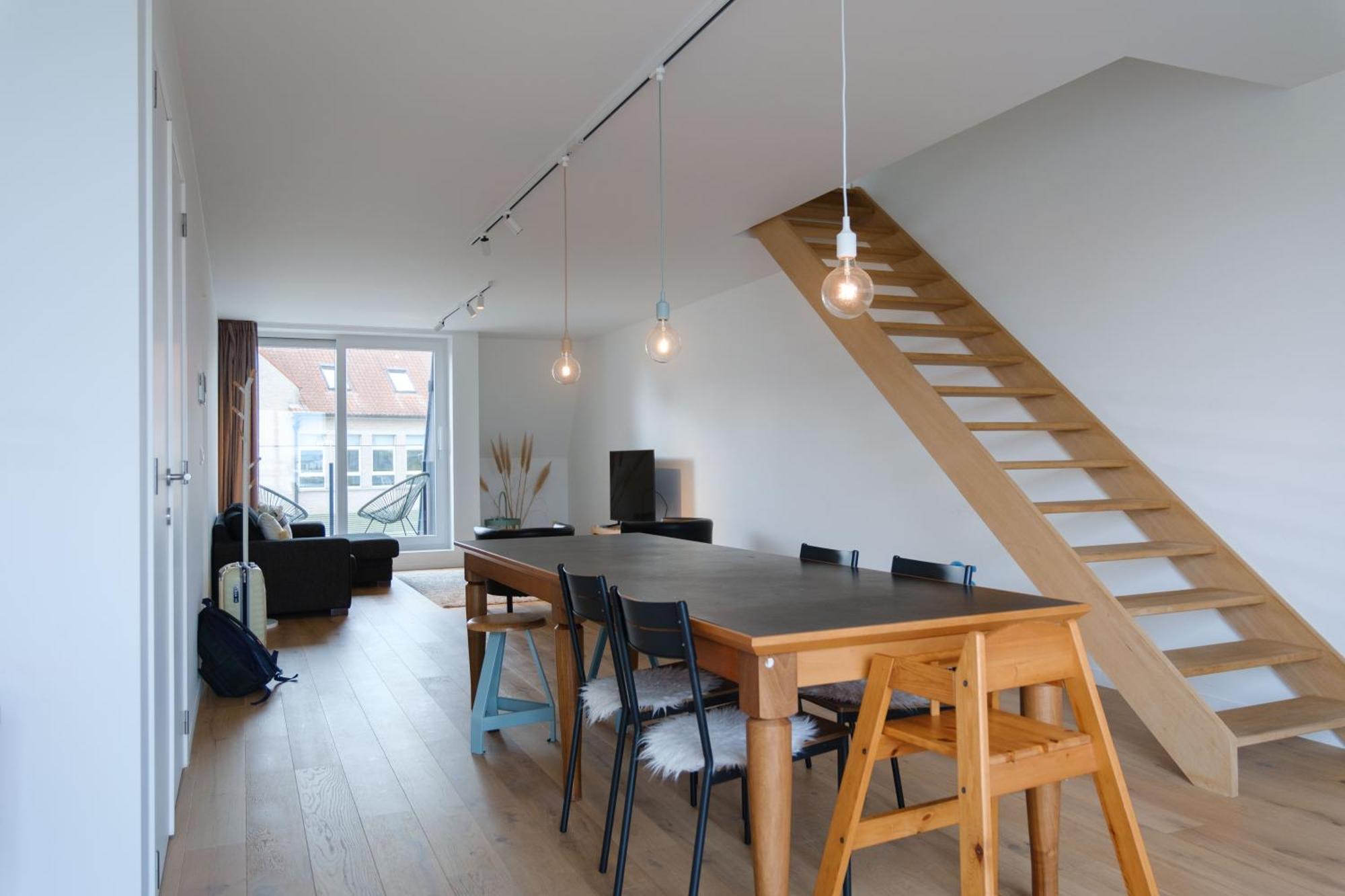 Prachtig Duplex Appartement Met Balkon Te Wenduine De Haan Dış mekan fotoğraf